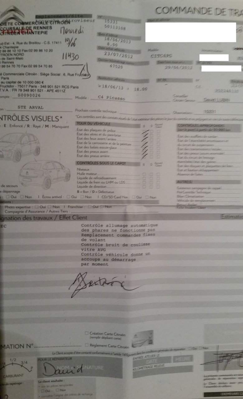 Photo CITROEN C4 PICASSO