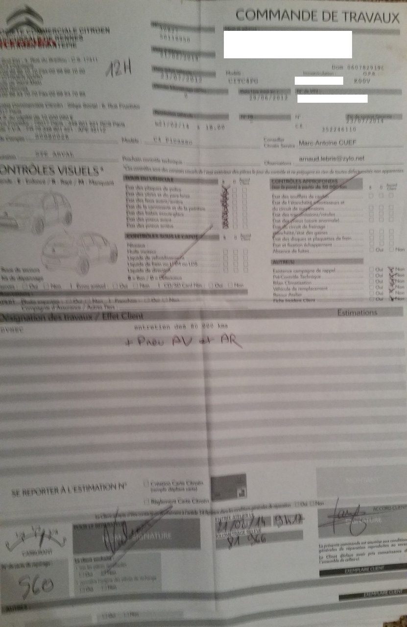 Photo CITROEN C4 PICASSO