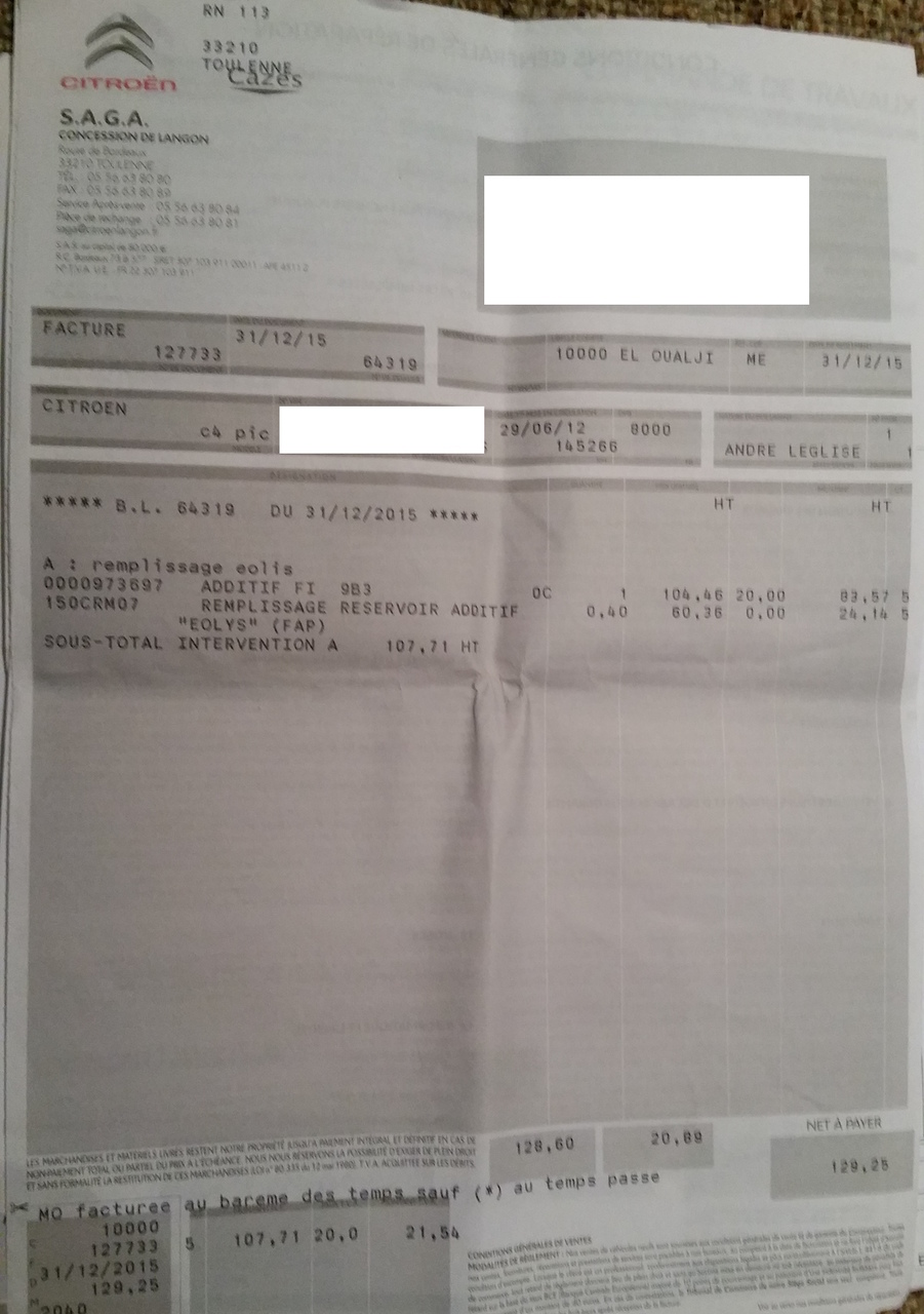 Photo CITROEN C4 PICASSO