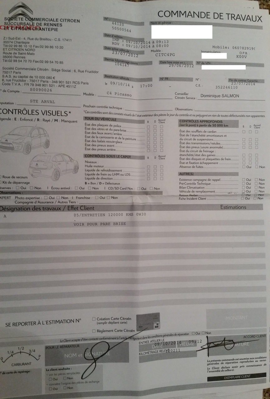 Photo CITROEN C4 PICASSO