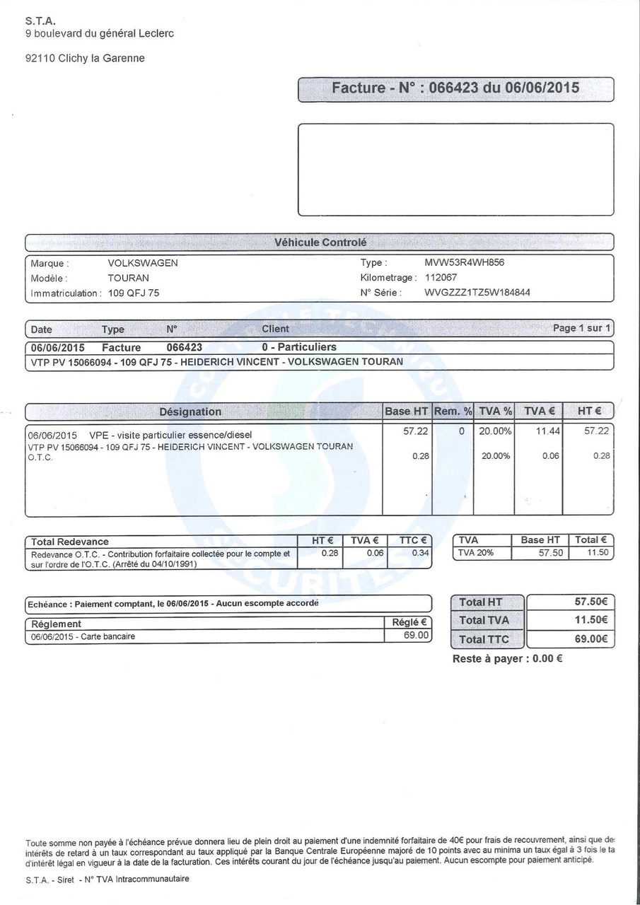 Photo VOLKSWAGEN TOURAN