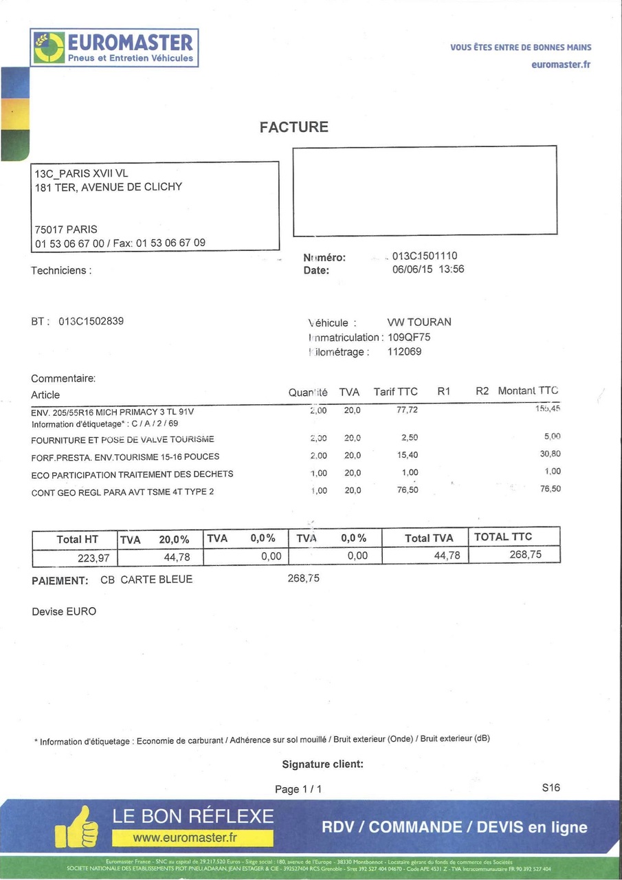Photo VOLKSWAGEN TOURAN