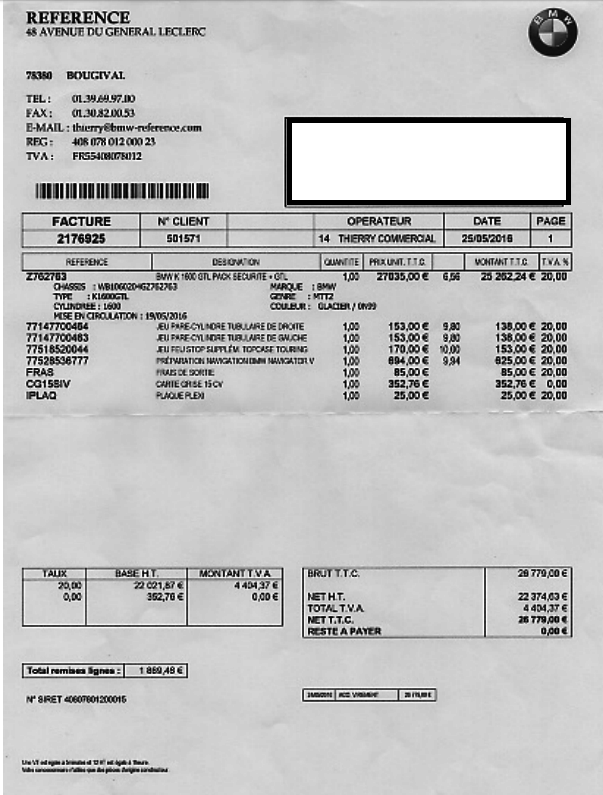 Photo BMW K 1600 GTL