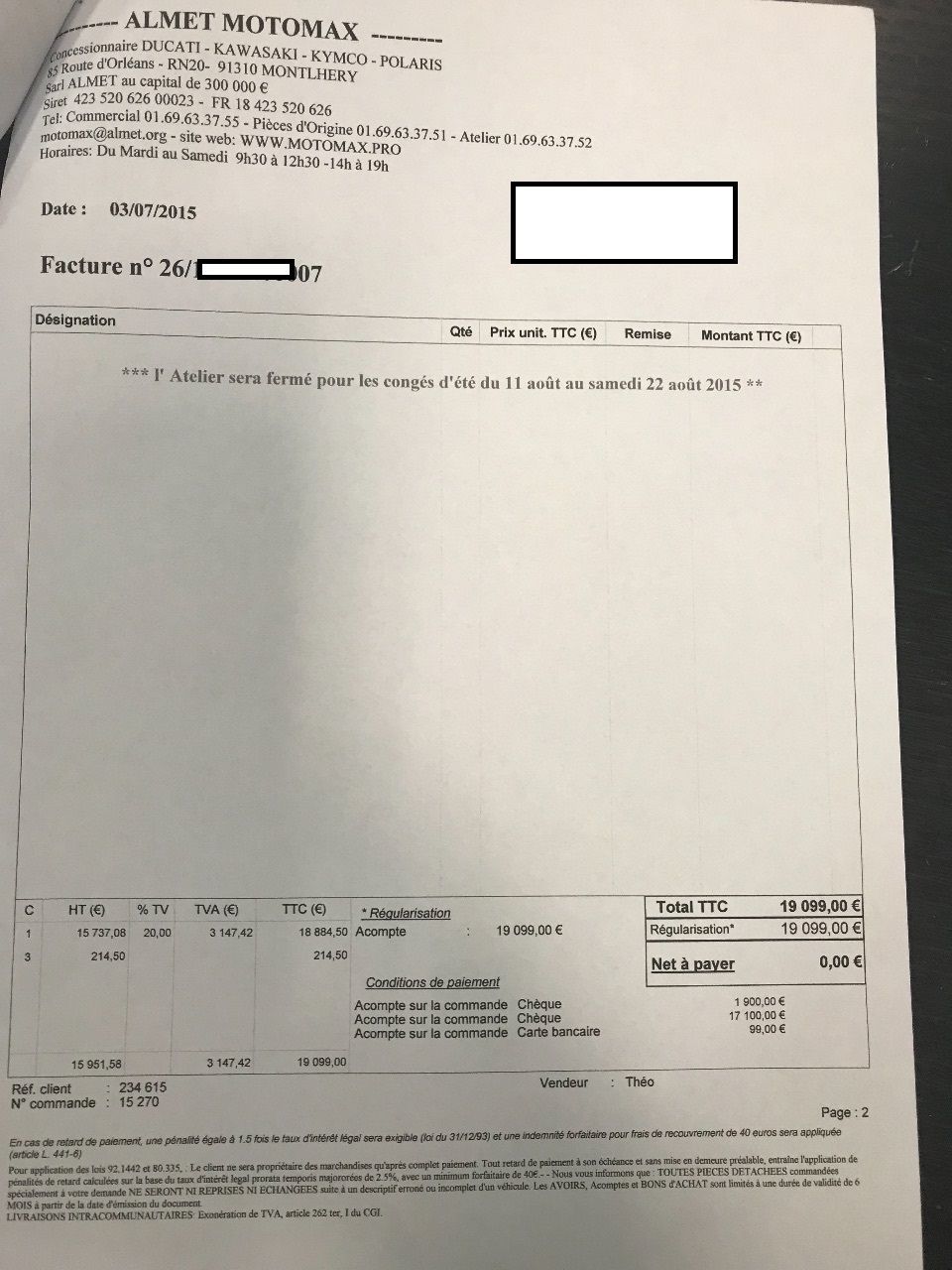 Photo DUCATI PANIGALE 900