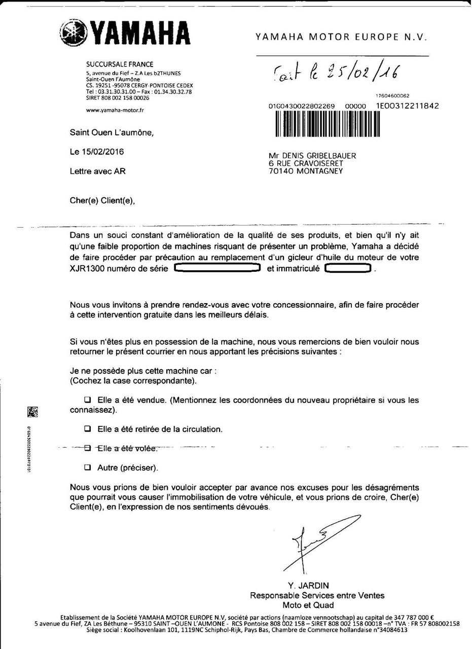 Photo YAMAHA XJR 1300