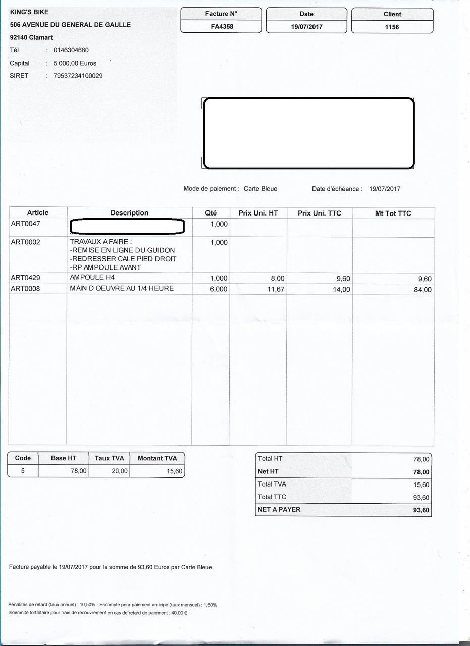 Photo YAMAHA YBR 125