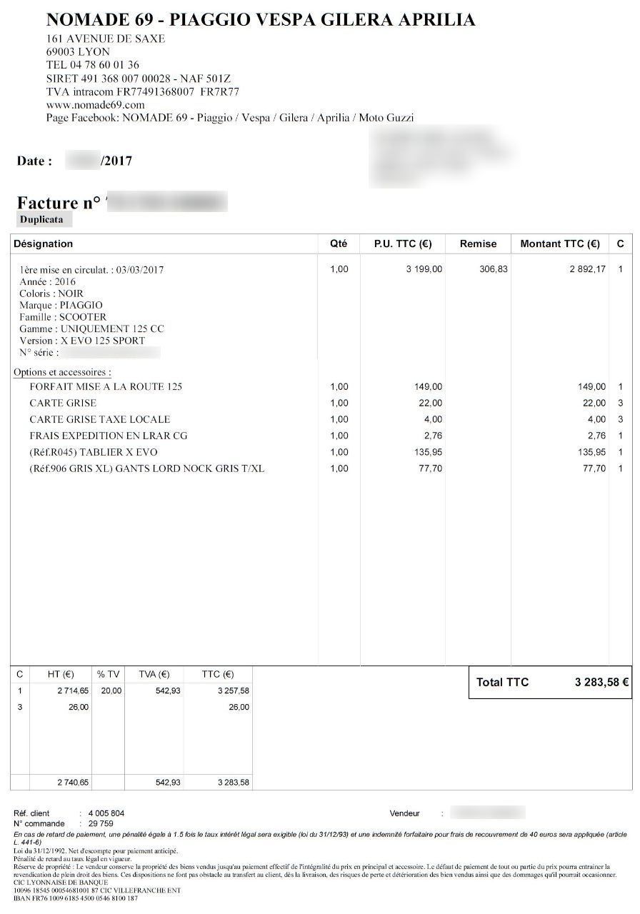 Photo PIAGGIO X EVO 125