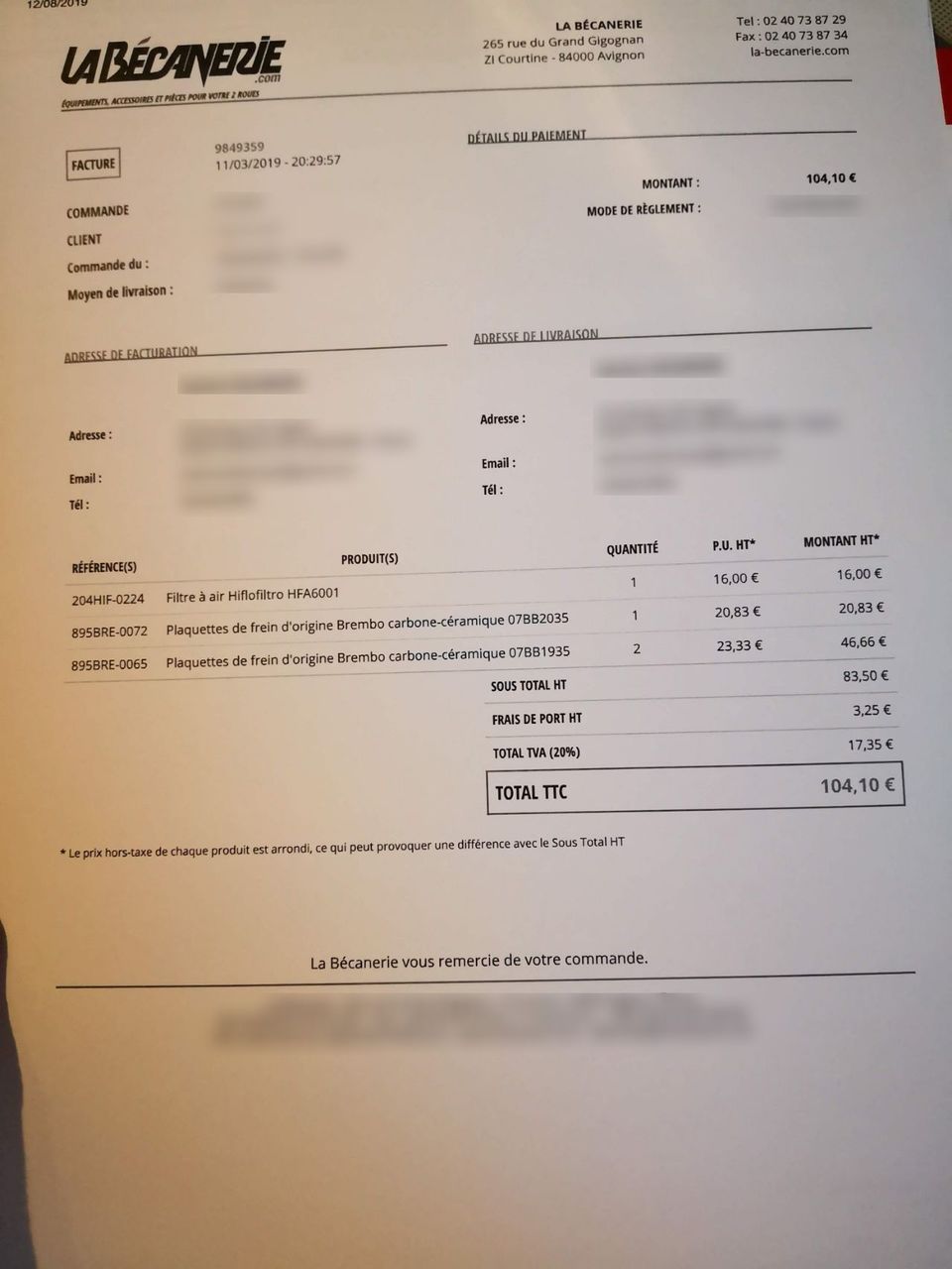 Photo DUCATI MONSTER 696