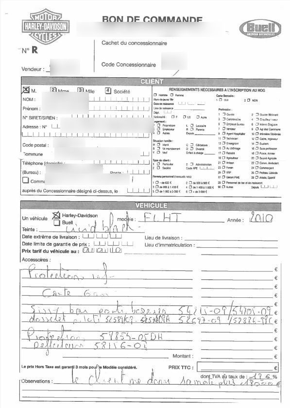 Photo HARLEY DAVIDSON FLH