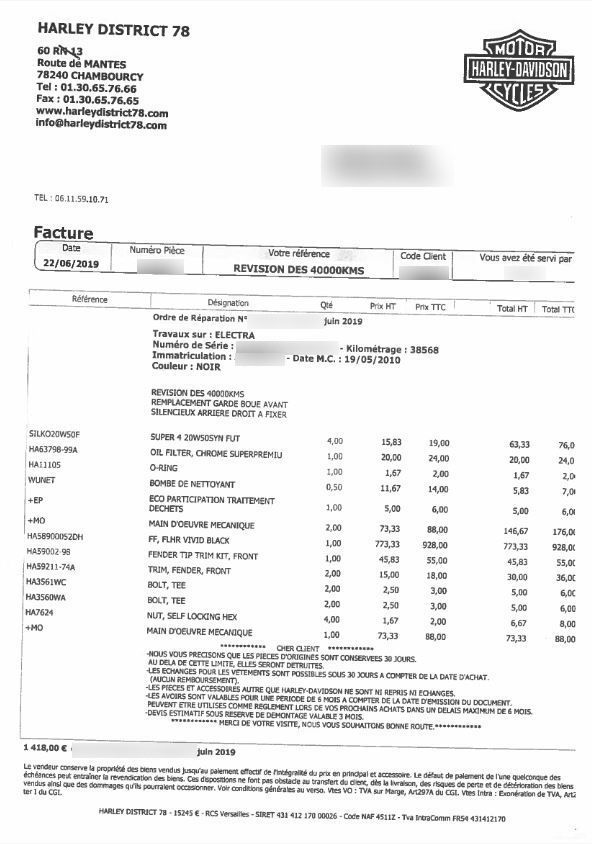 Photo HARLEY DAVIDSON FLH