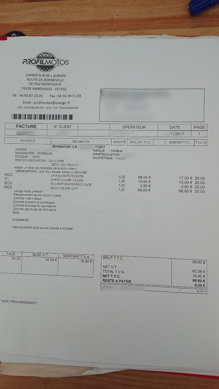 Photo YAMAHA XJ 600 N