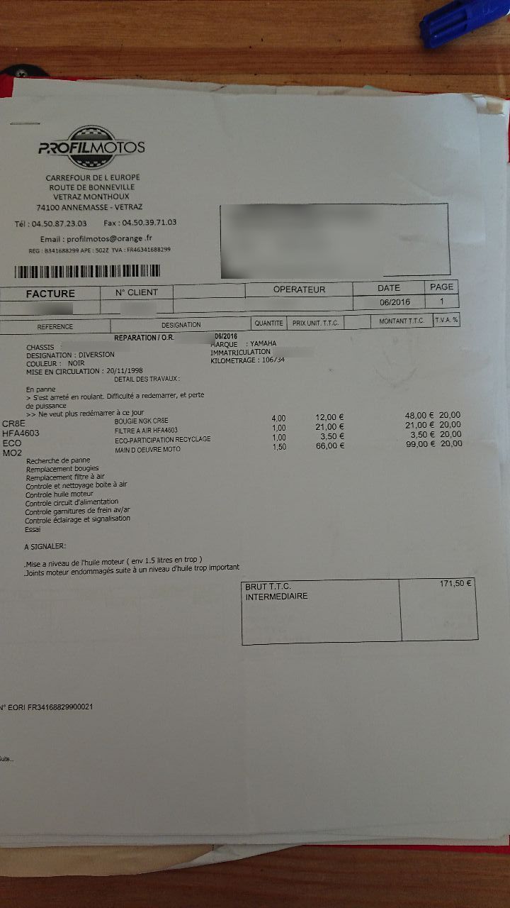 Photo YAMAHA XJ 600 N