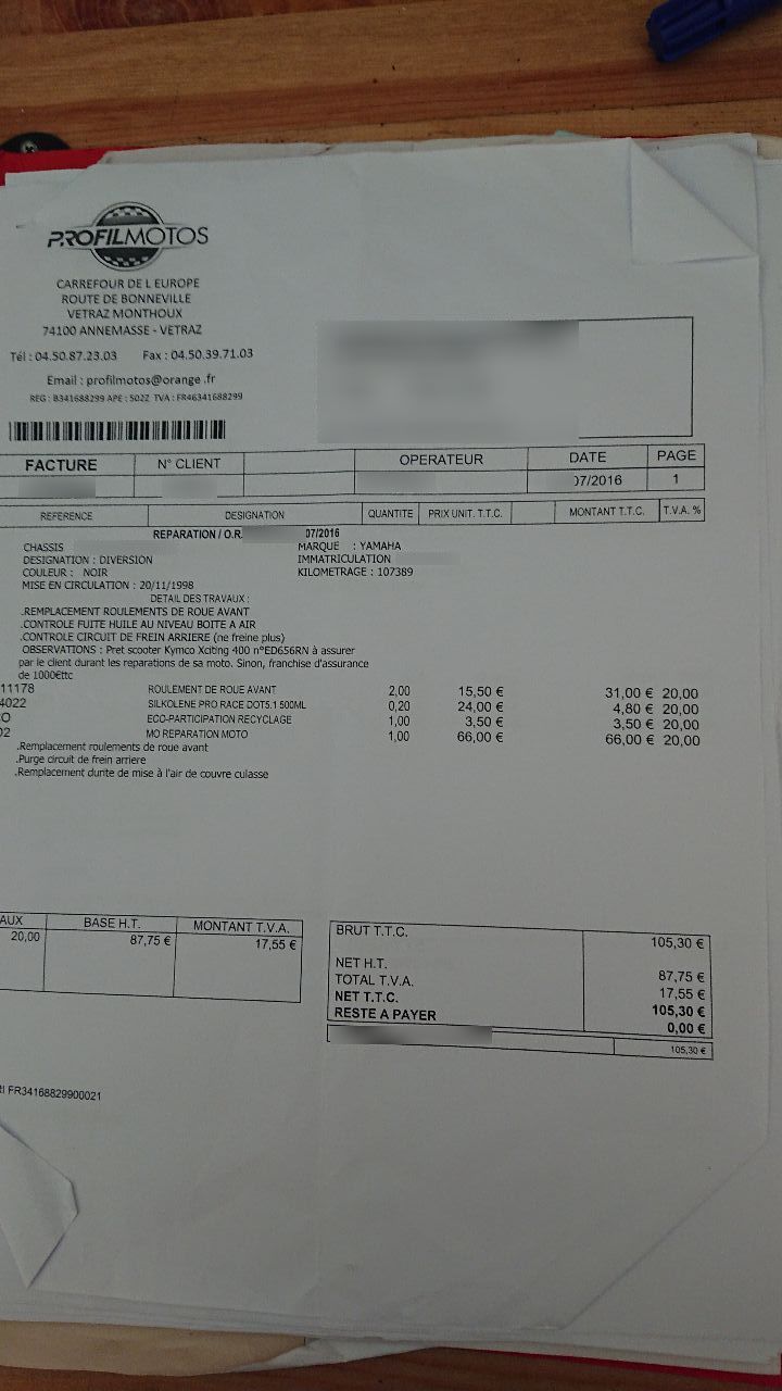 Photo YAMAHA XJ 600 N