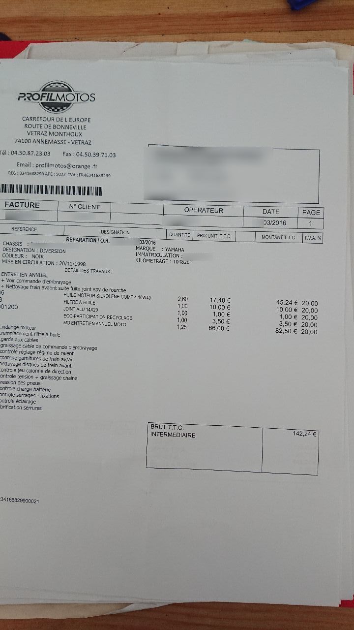 Photo YAMAHA XJ 600 N