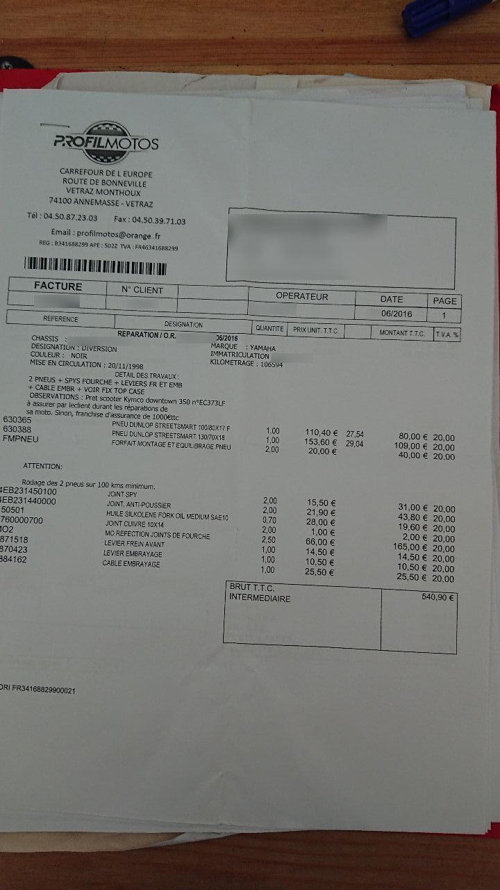 Photo YAMAHA XJ 600 N