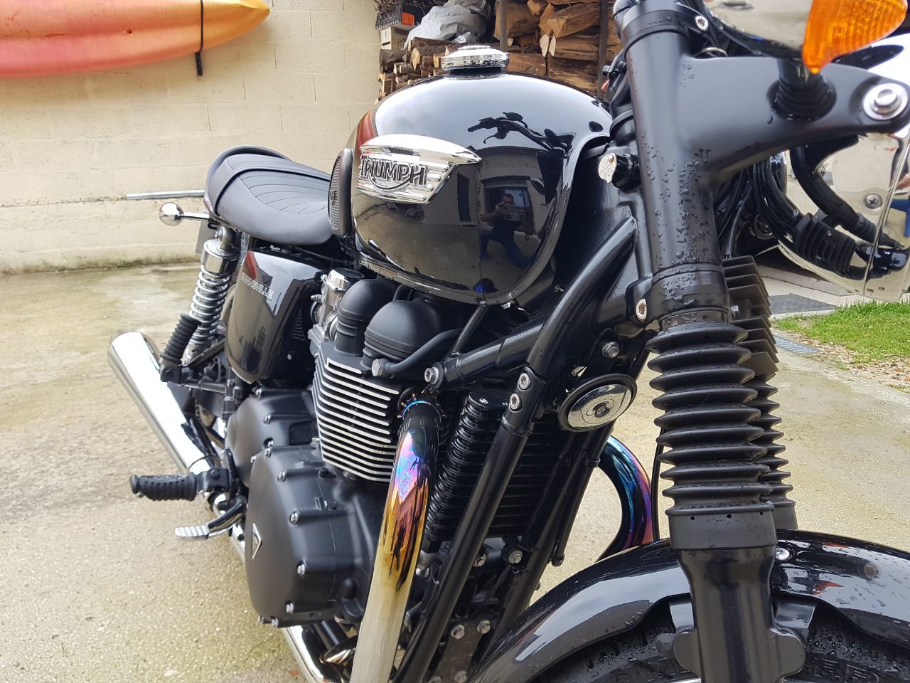 Photo TRIUMPH BONNEVILLE 865