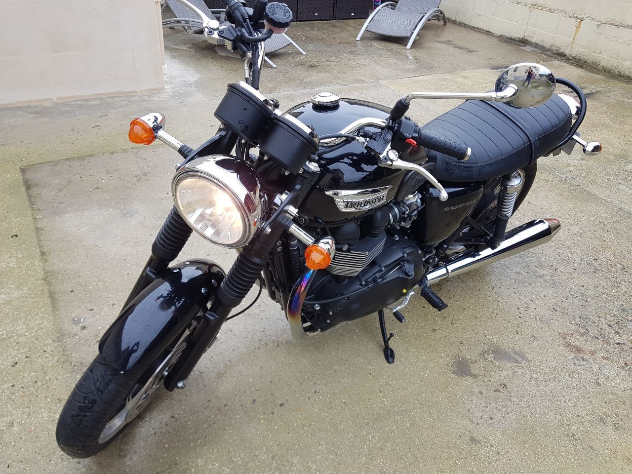 Photo TRIUMPH BONNEVILLE 865