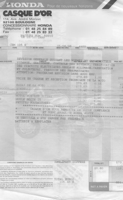 Photo HONDA CRM 125 2T