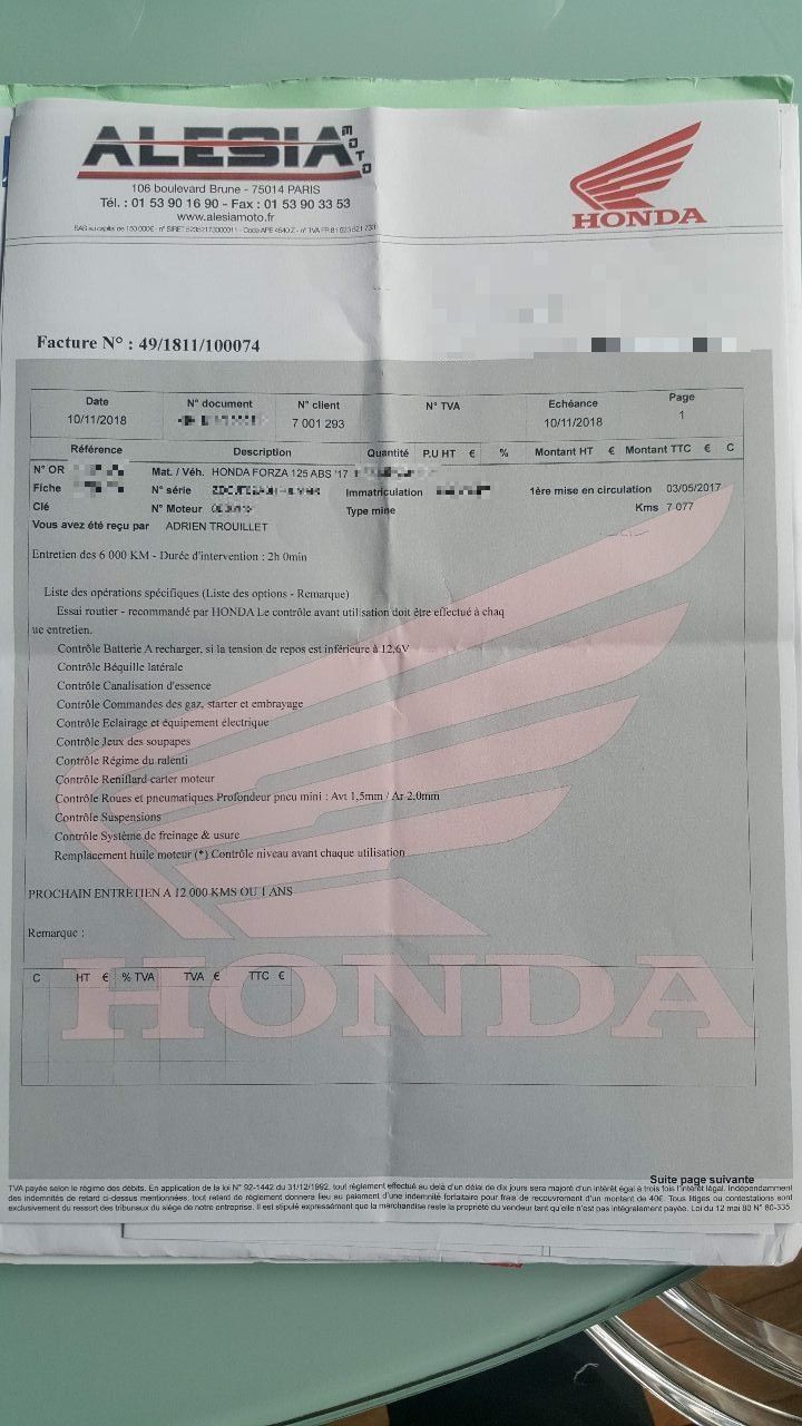 Photo HONDA NSS125AD