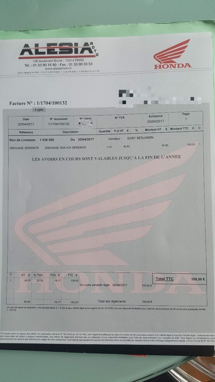 Photo HONDA NSS125AD