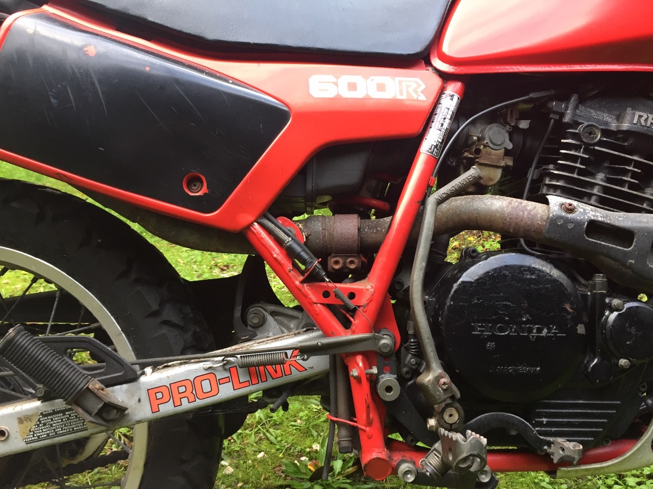Photo HONDA XL 600 R