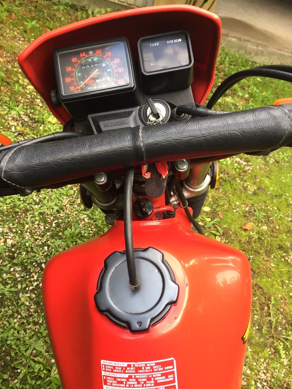 Photo HONDA XL 600 R