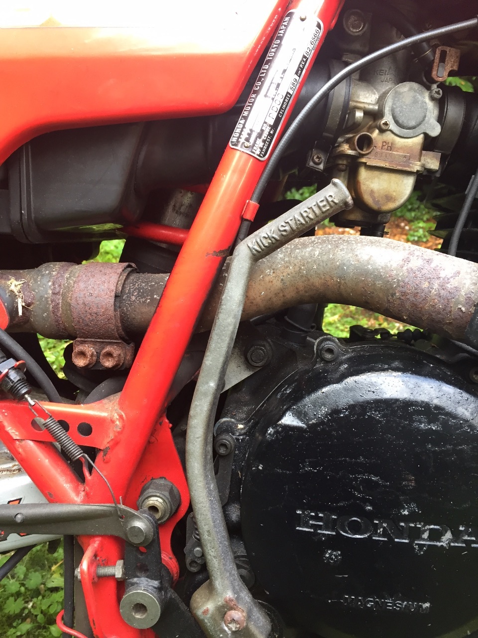 Photo HONDA XL 600 R