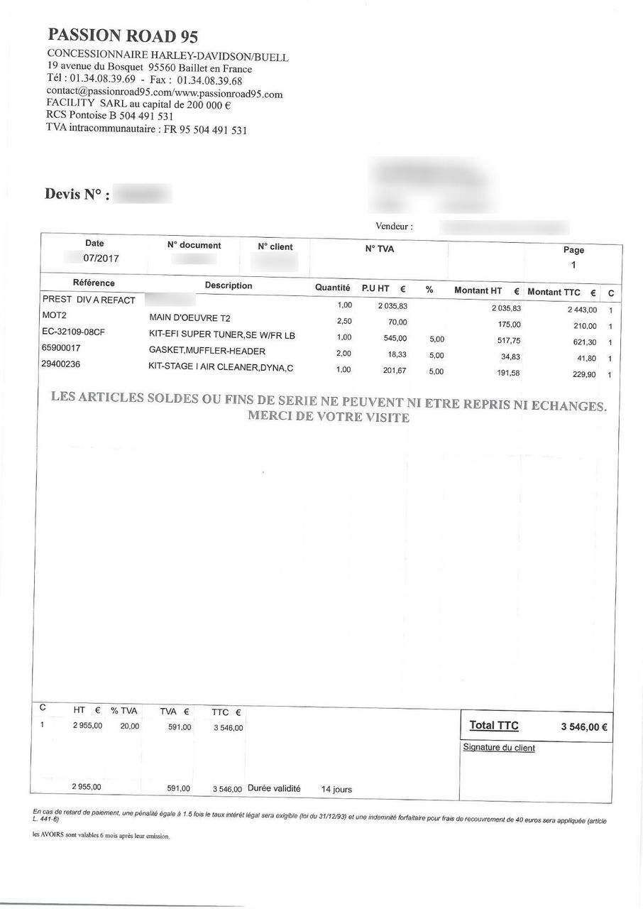 Photo HARLEY DAVIDSON FXDL