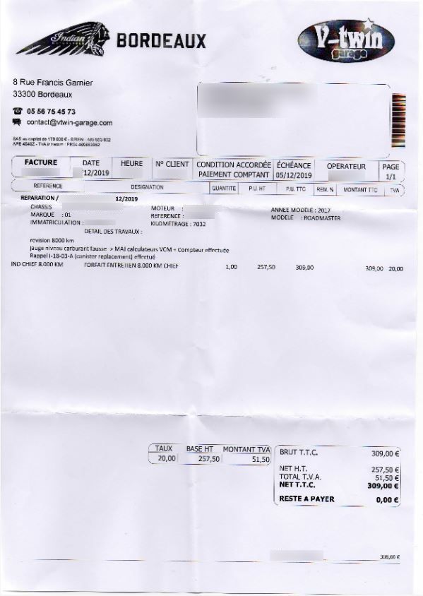 Photo INDIAN ROADMASTER