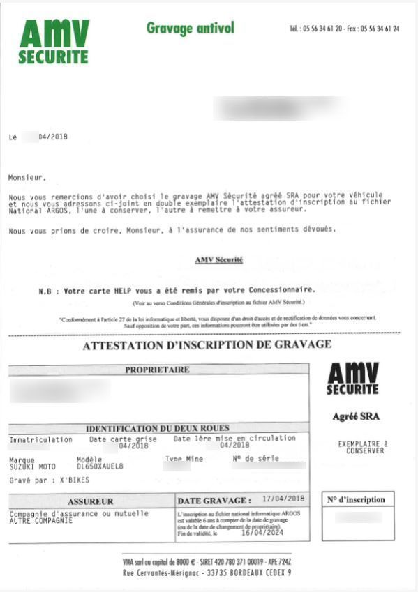 Photo SUZUKI DL 650 U