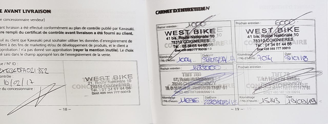 Photo KAWASAKI ZX 636 EF 1