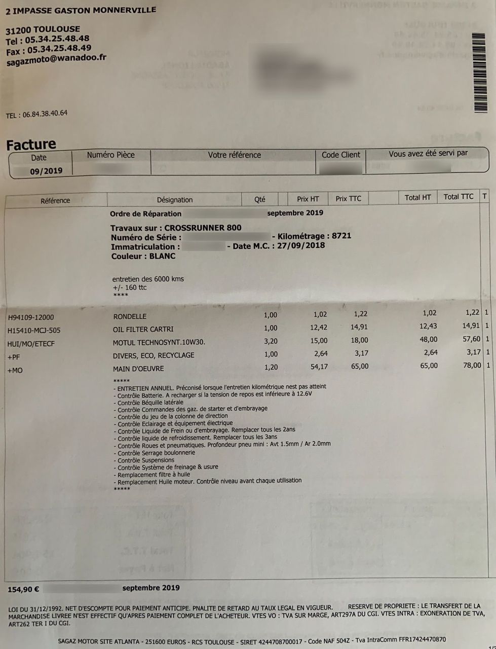 Photo HONDA VFR 800 X