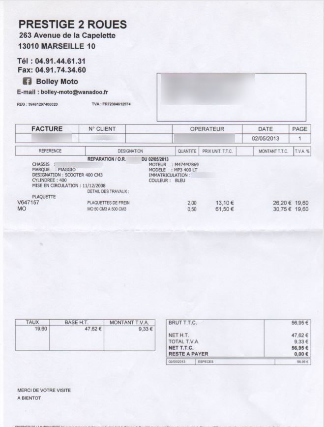 Photo PIAGGIO MP3 400