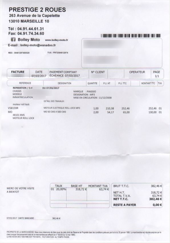 Photo PIAGGIO MP3 400