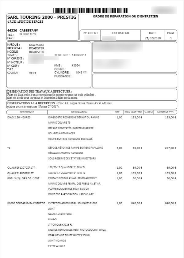 Photo KAWASAKI Z 1000 SX