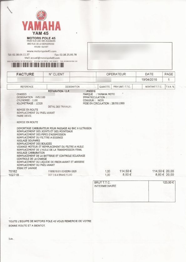 Photo YAMAHA XVS DRAGSTAR