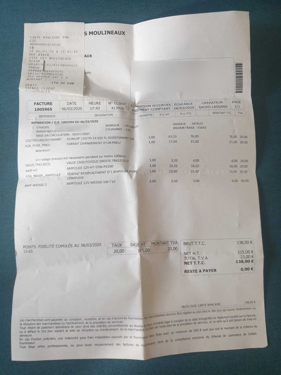 Photo PEUGEOT SATELIS