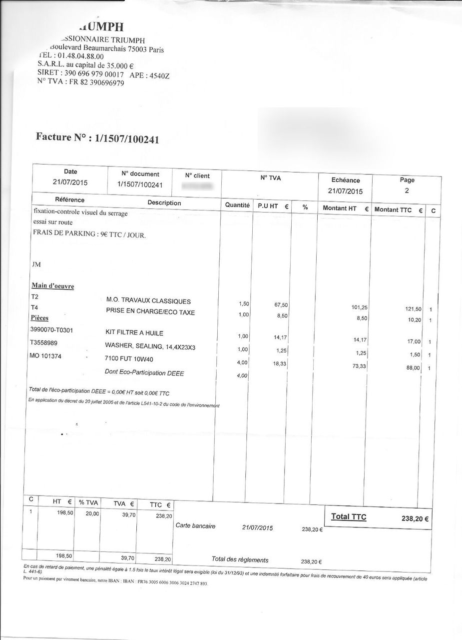 Photo TRIUMPH SPEED TRIPLE