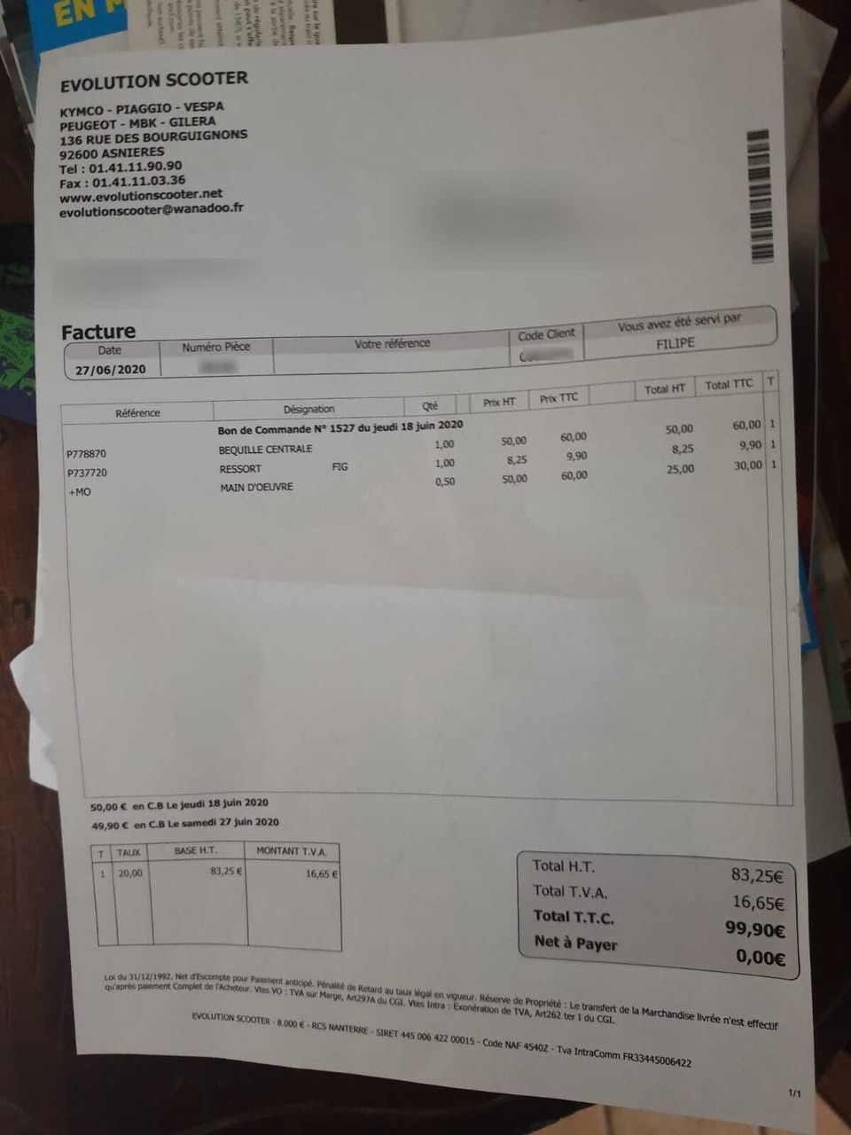 Photo PEUGEOT SATELIS