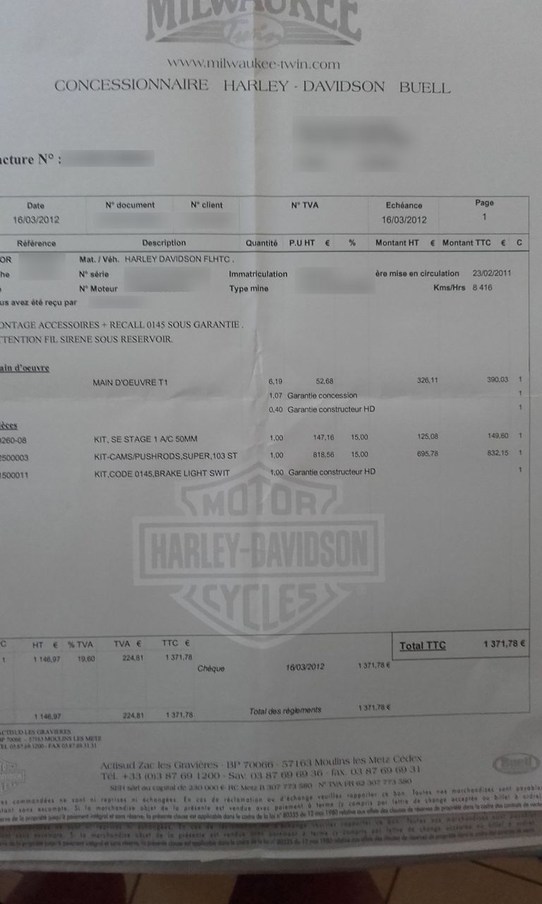 Photo HARLEY DAVIDSON GLIDE