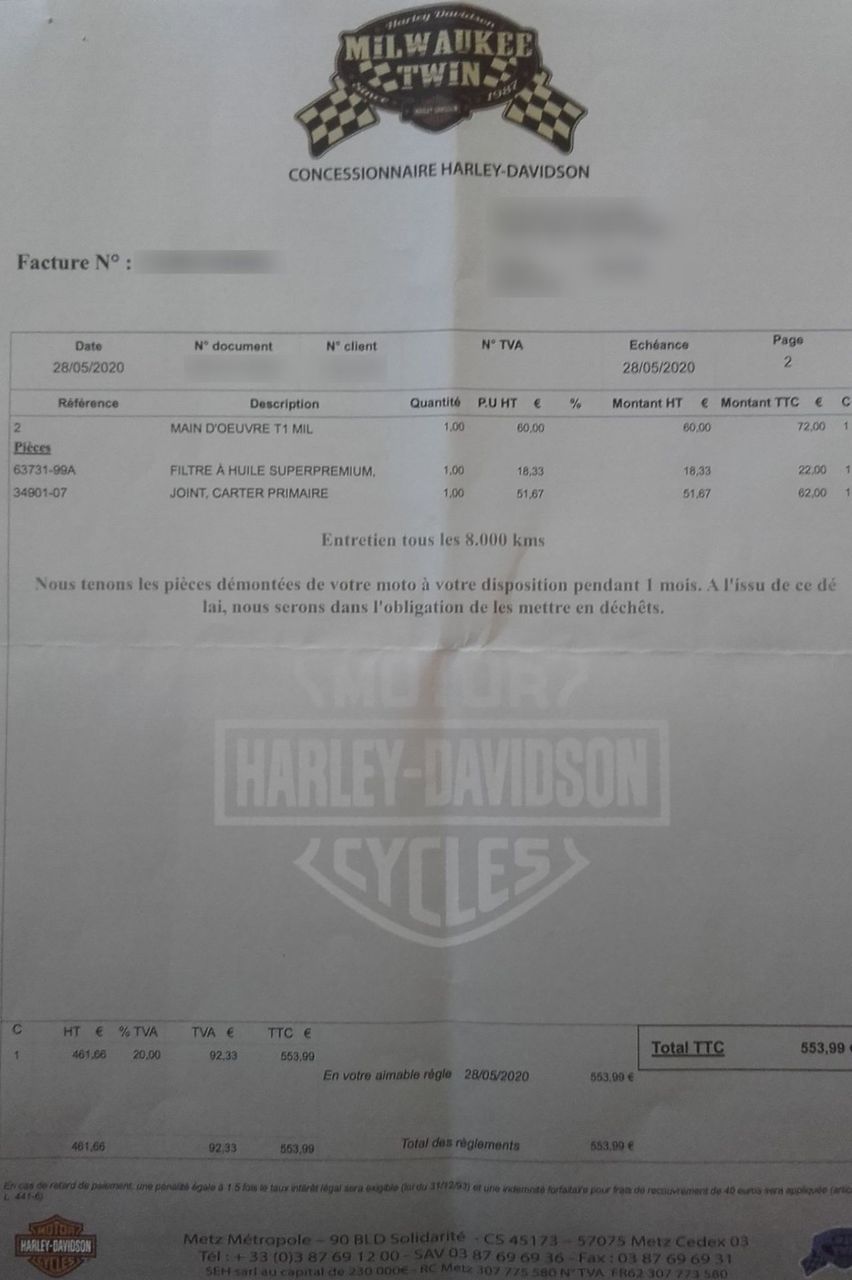 Photo HARLEY DAVIDSON GLIDE