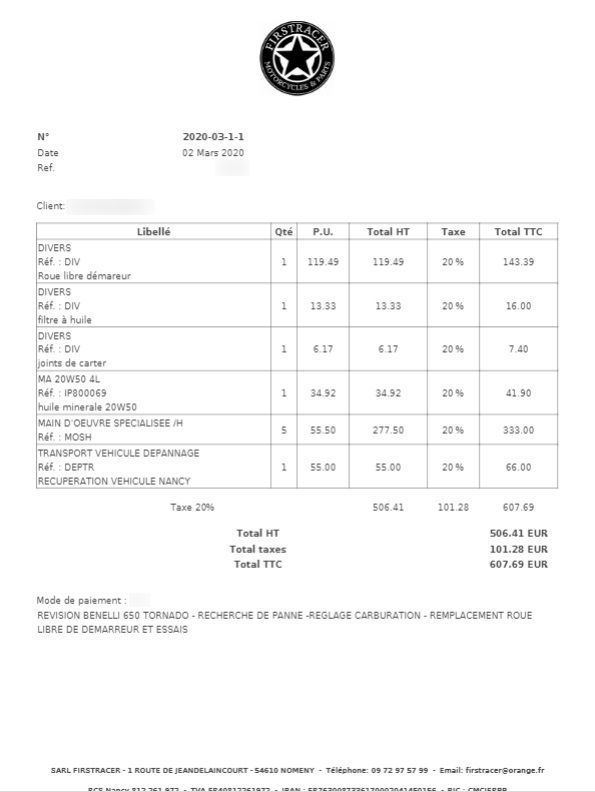 Photo BENELLI TORNADO