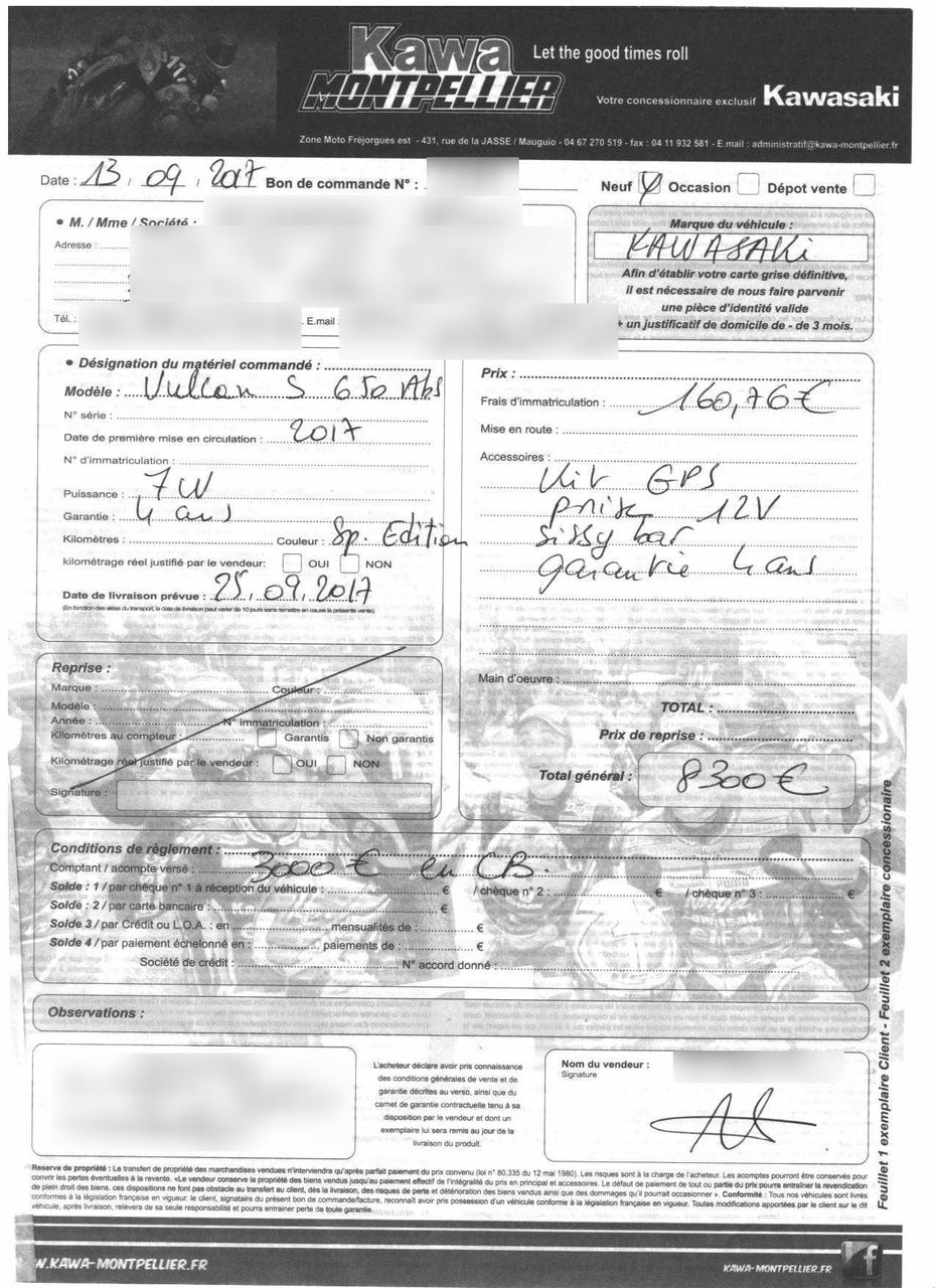 Photo KAWASAKI VULCAN S ABS