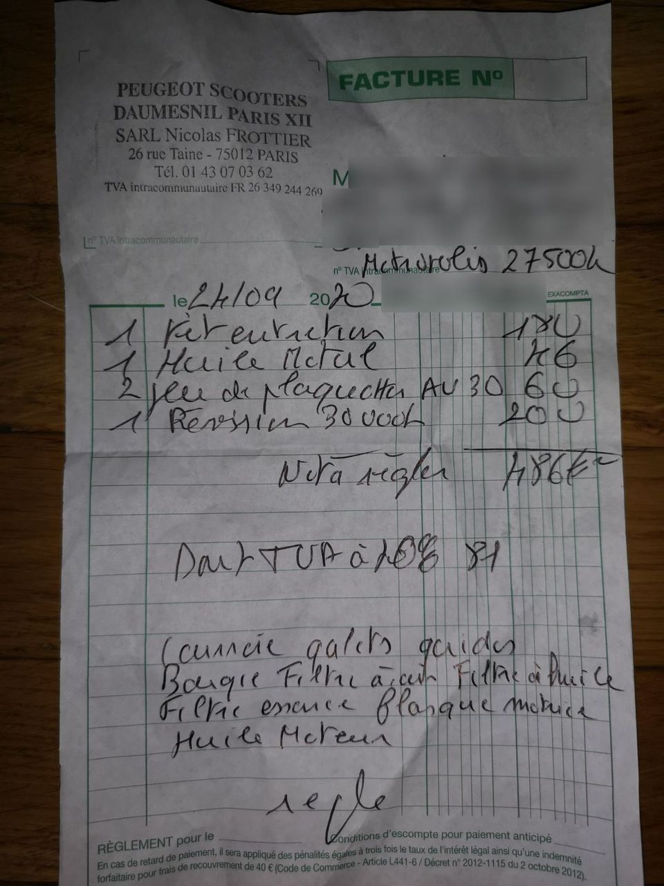 Photo PEUGEOT METROPOLIS