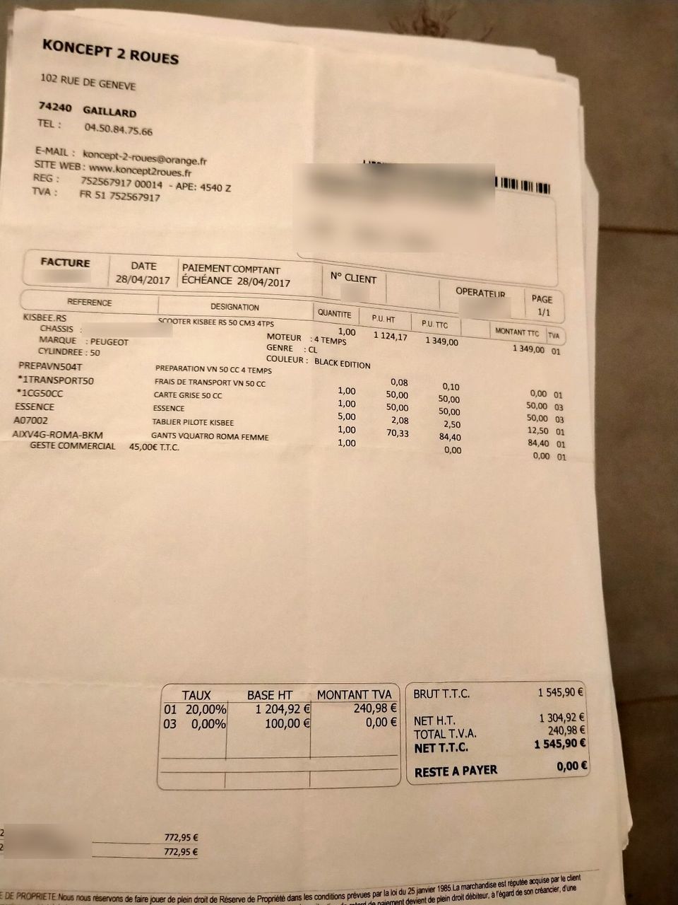 Photo PEUGEOT KISBEE