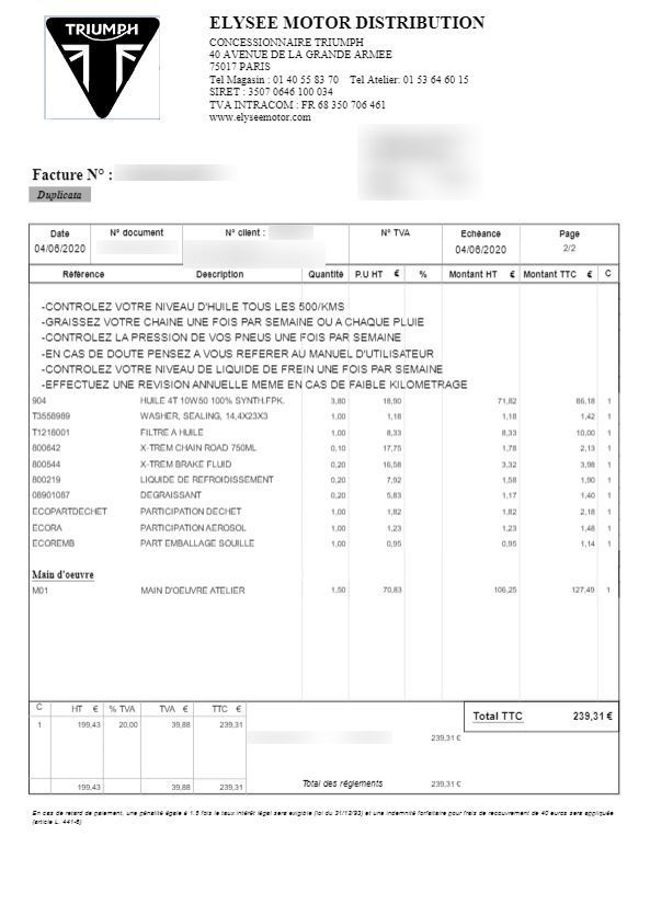 Photo TRIUMPH SCRAMBLER 1200