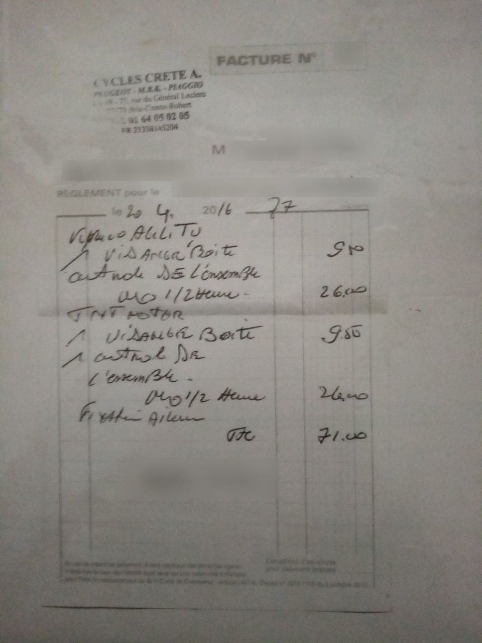 Photo KYMCO AGILITY FR 50