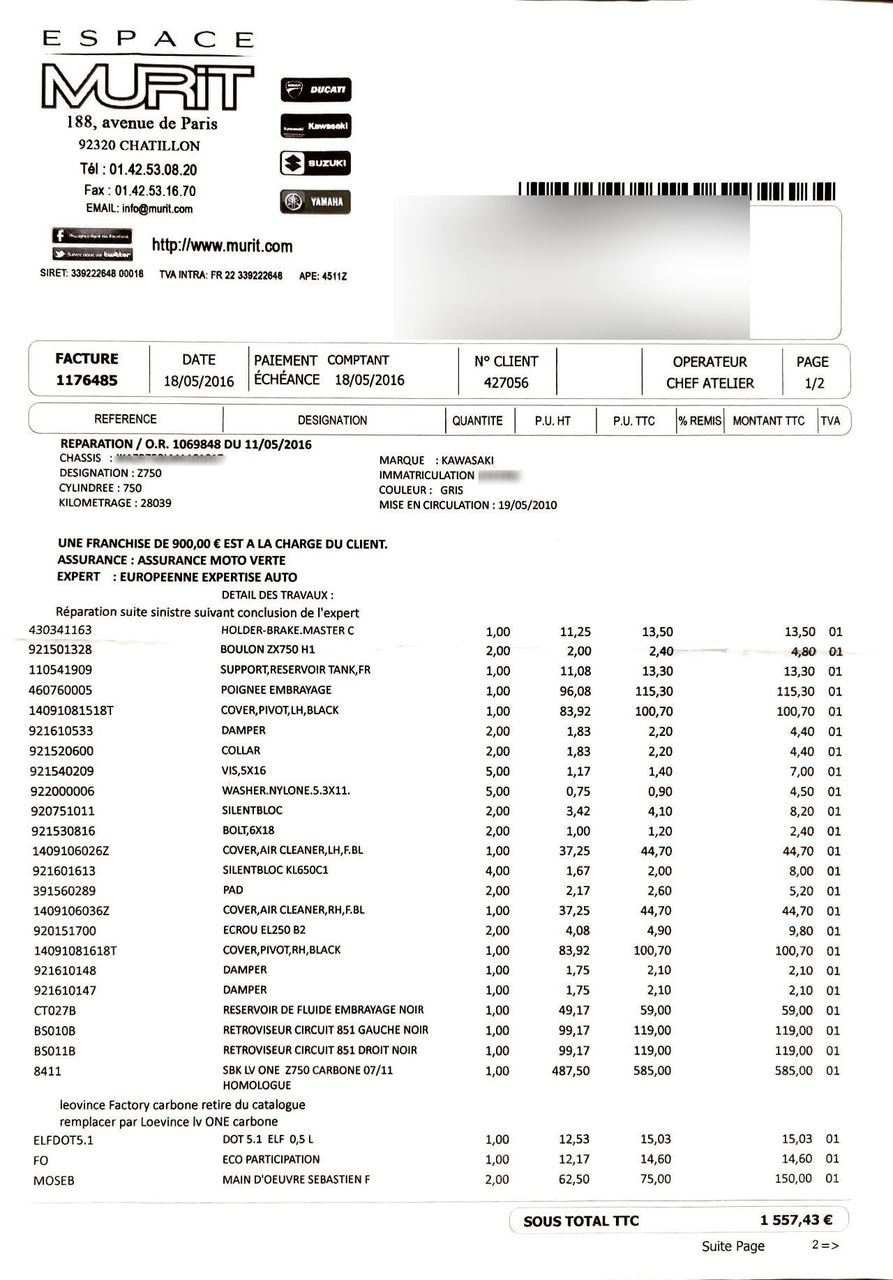 Photo KAWASAKI Z 750