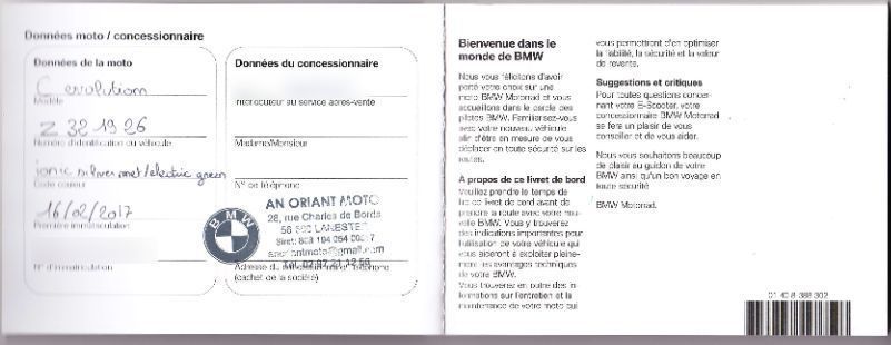 Photo BMW C EVOLUTION