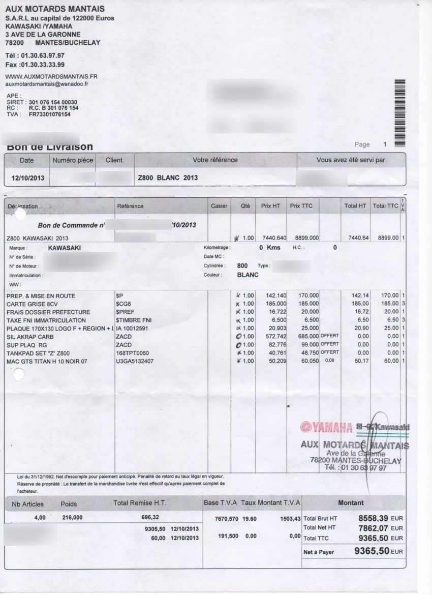 Photo KAWASAKI Z 800